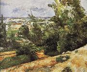 Paul Cezanne north of the Canal de Provence oil